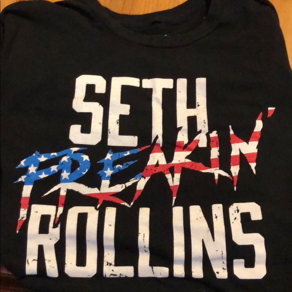 Seth Rollins American Flag Shirt